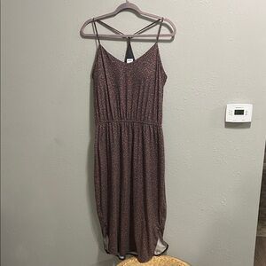 Prana Brown Midi Dress